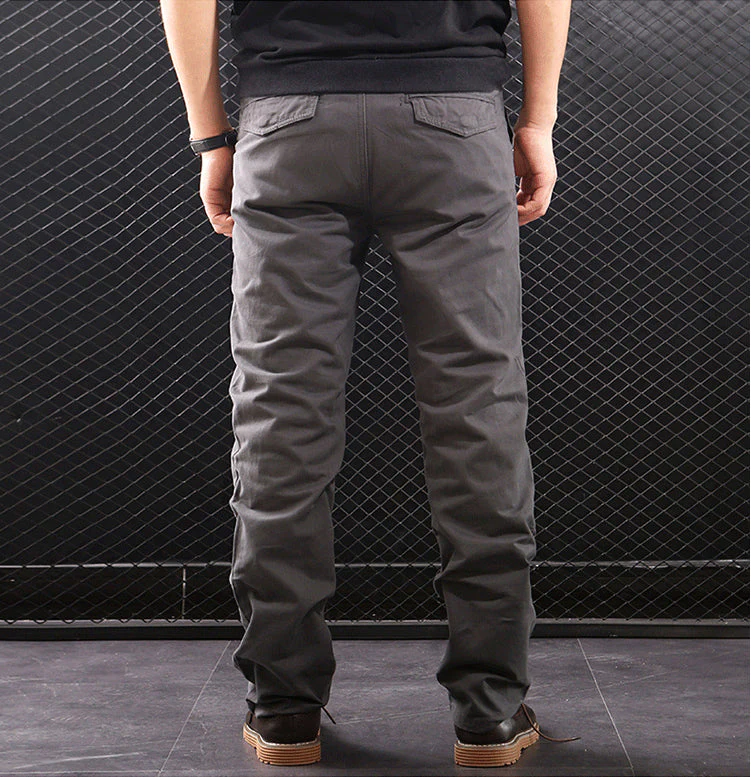 Work Pants Cotton Size 30,31,32,33,34,35 Black Grey Green - Image 8