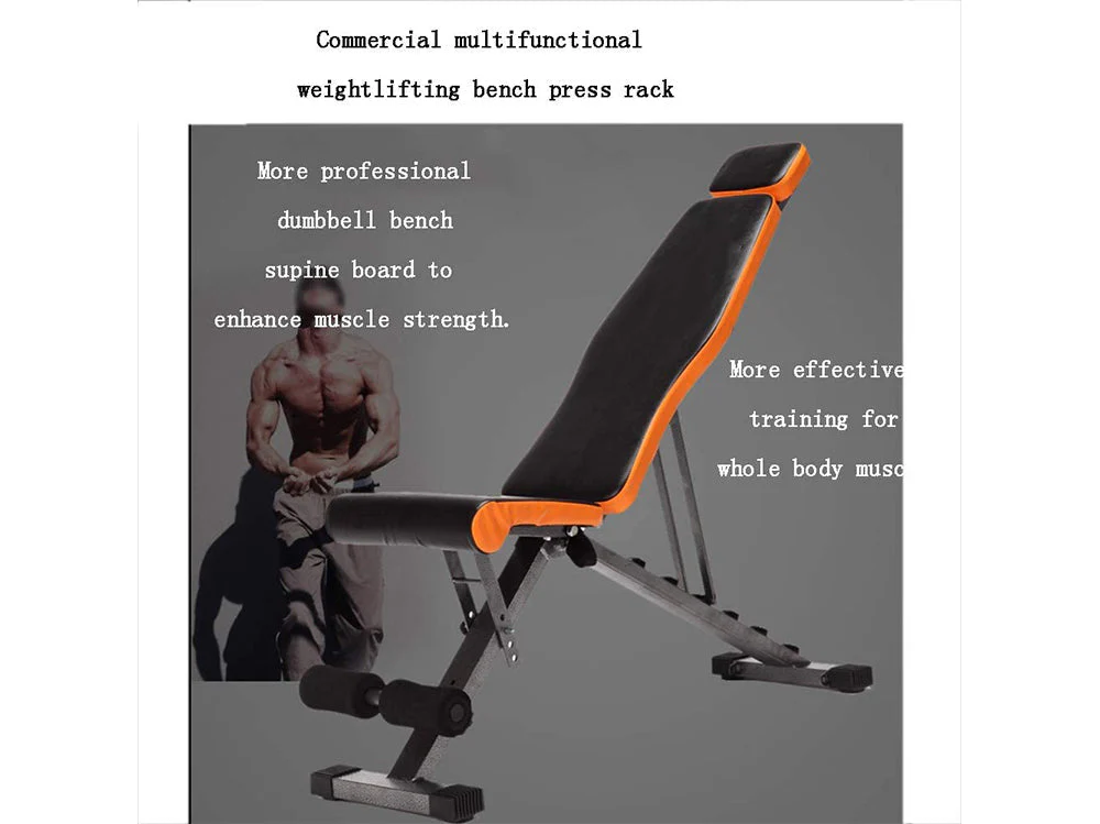 Workout Weight Bench Sit Up Bench 200Kg Capacity Folding Home Gym - Image 6