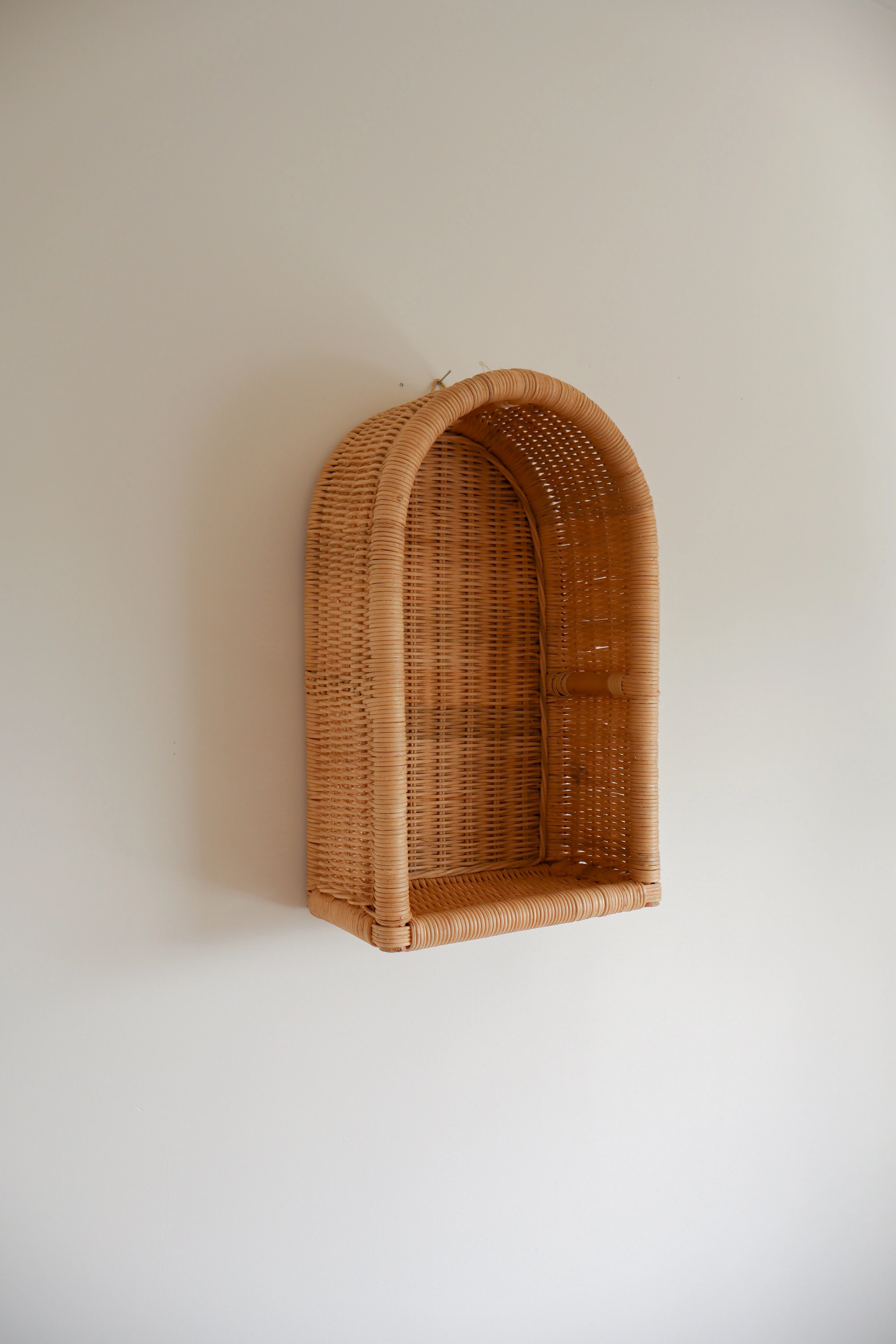 Woven Rattan Wall Shelf - Image 7