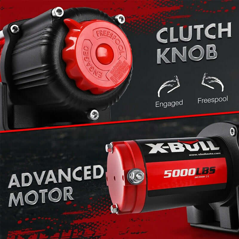 X-Bull Electric Winch 5000lbs 12V - Image 4