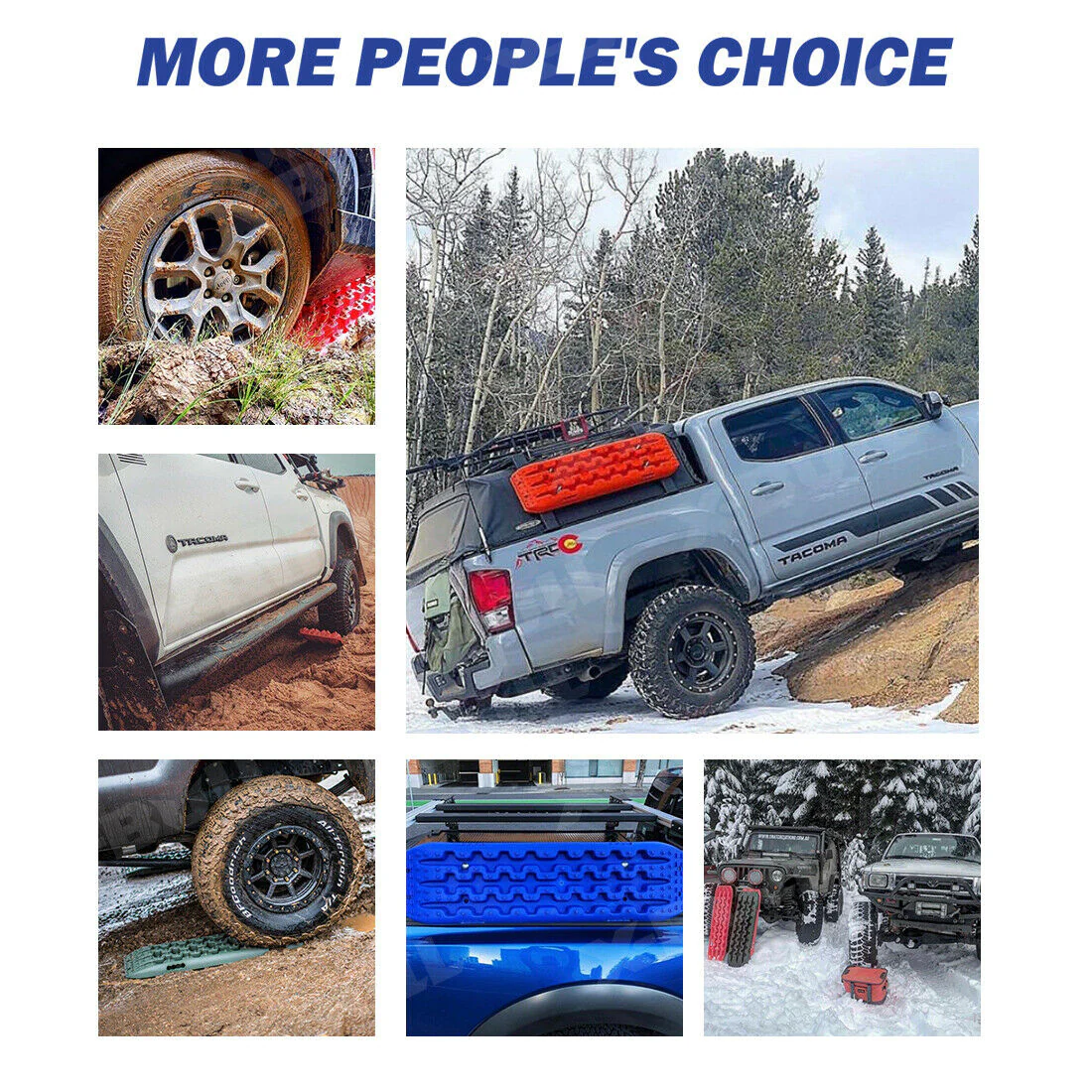 Recovery Tracks X-BULL – 3rd Gen Traction Boards for Sand Mud Snow 4WD Black - Image 11