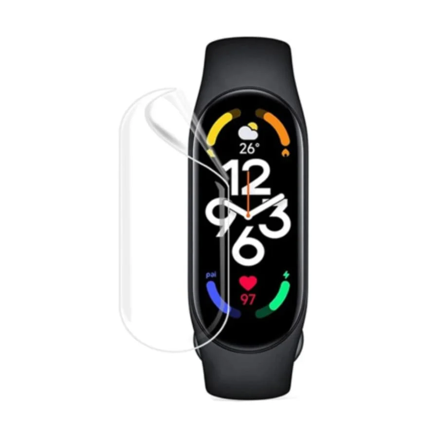 Hydrogel Screen Protector for Xiaomi Mi Band 1S (Pack of 6) - Image 3