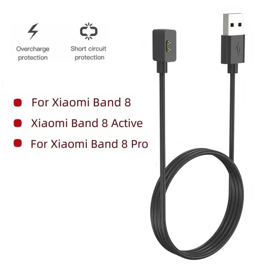 Charger for Xiaomi Smart Band 8 / 9 / 10 Series (Black) - Image 4