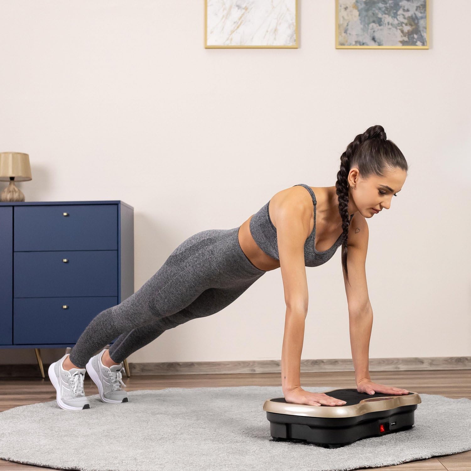 Vibration Plate Lymphatic Drainage Machine for Weight Loss - Image 11