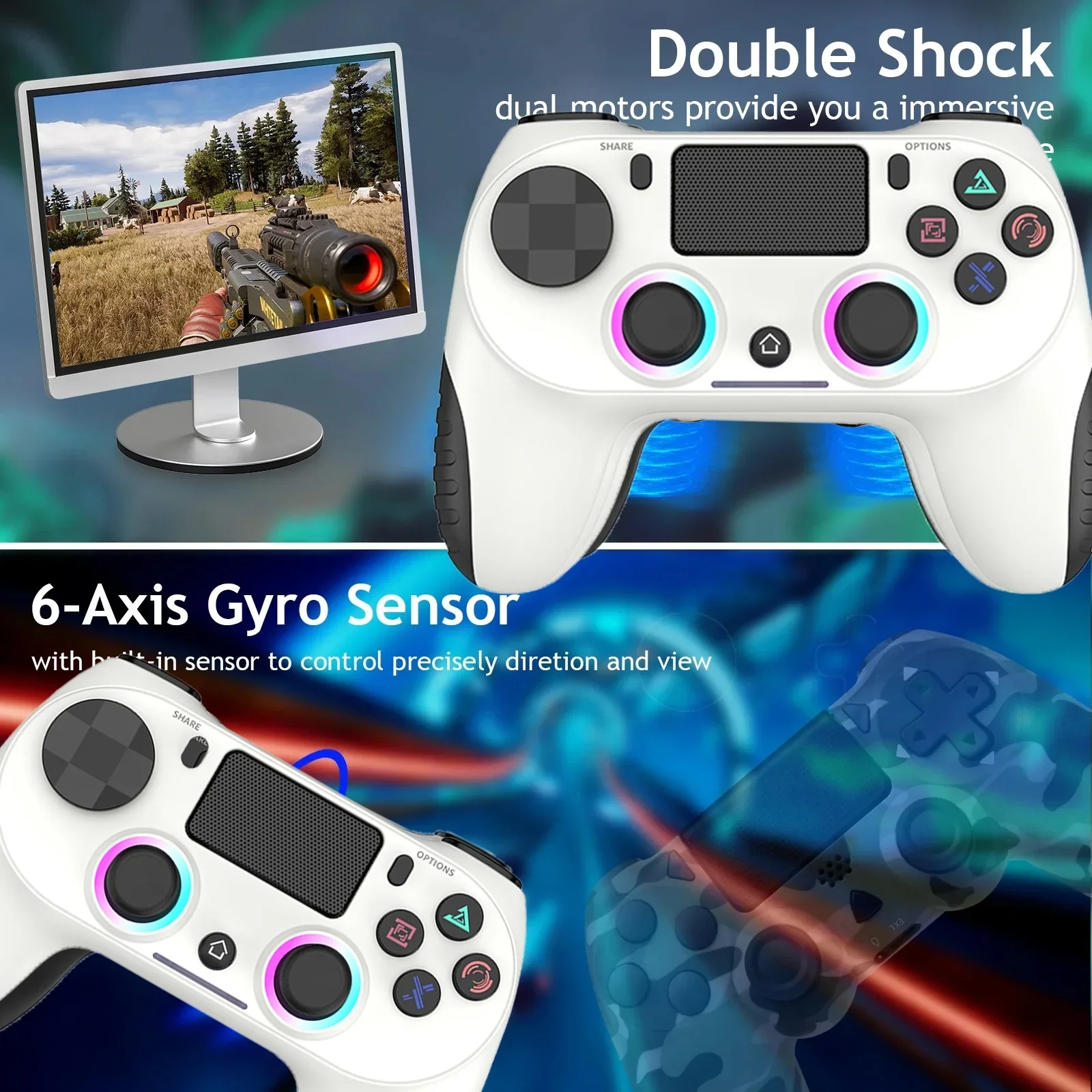 Wireless PS4 Controller - Image 5