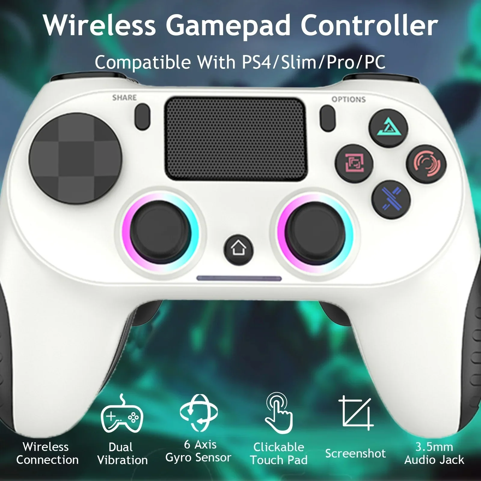 Wireless PS4 Controller - Image 7