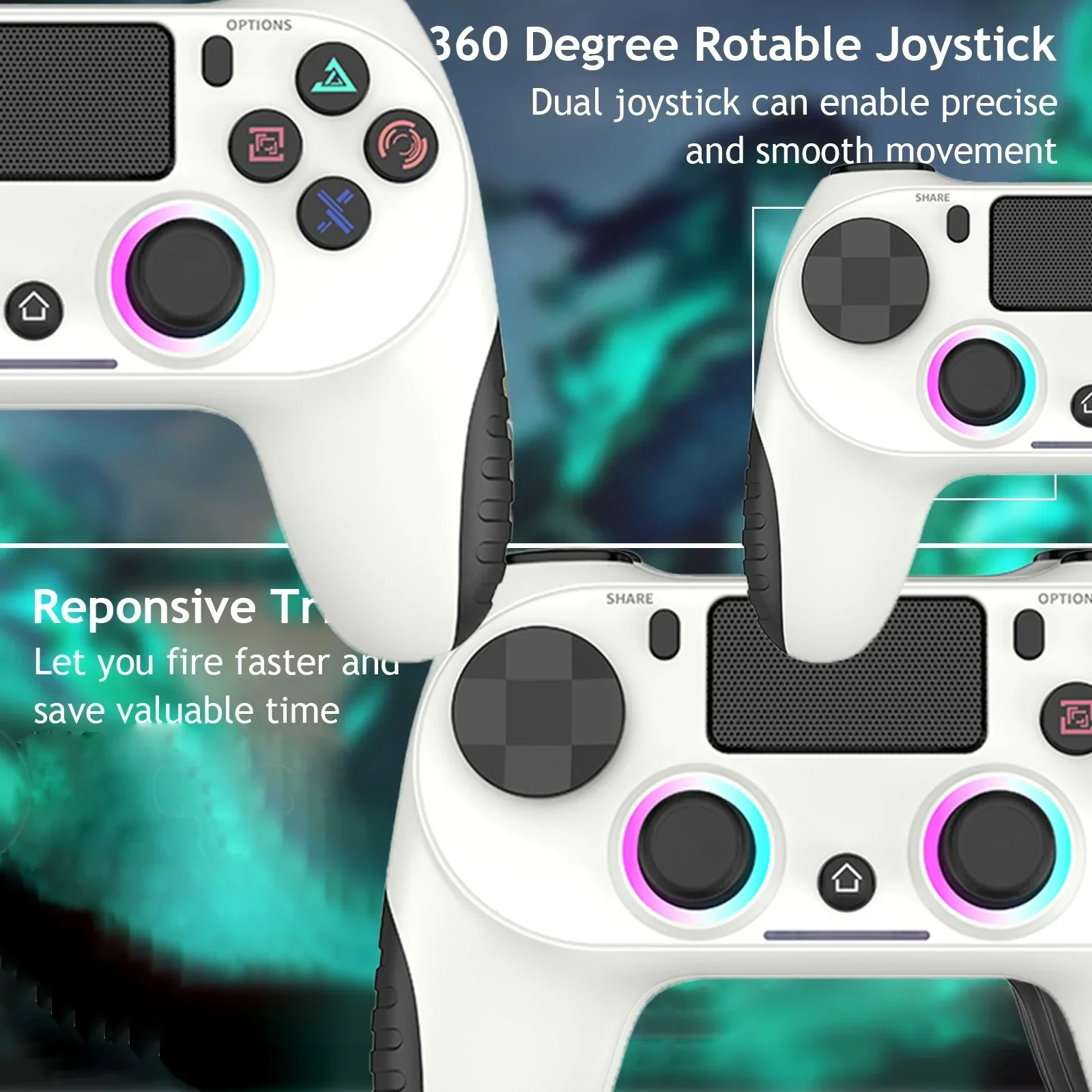 Wireless PS4 Controller - Image 8