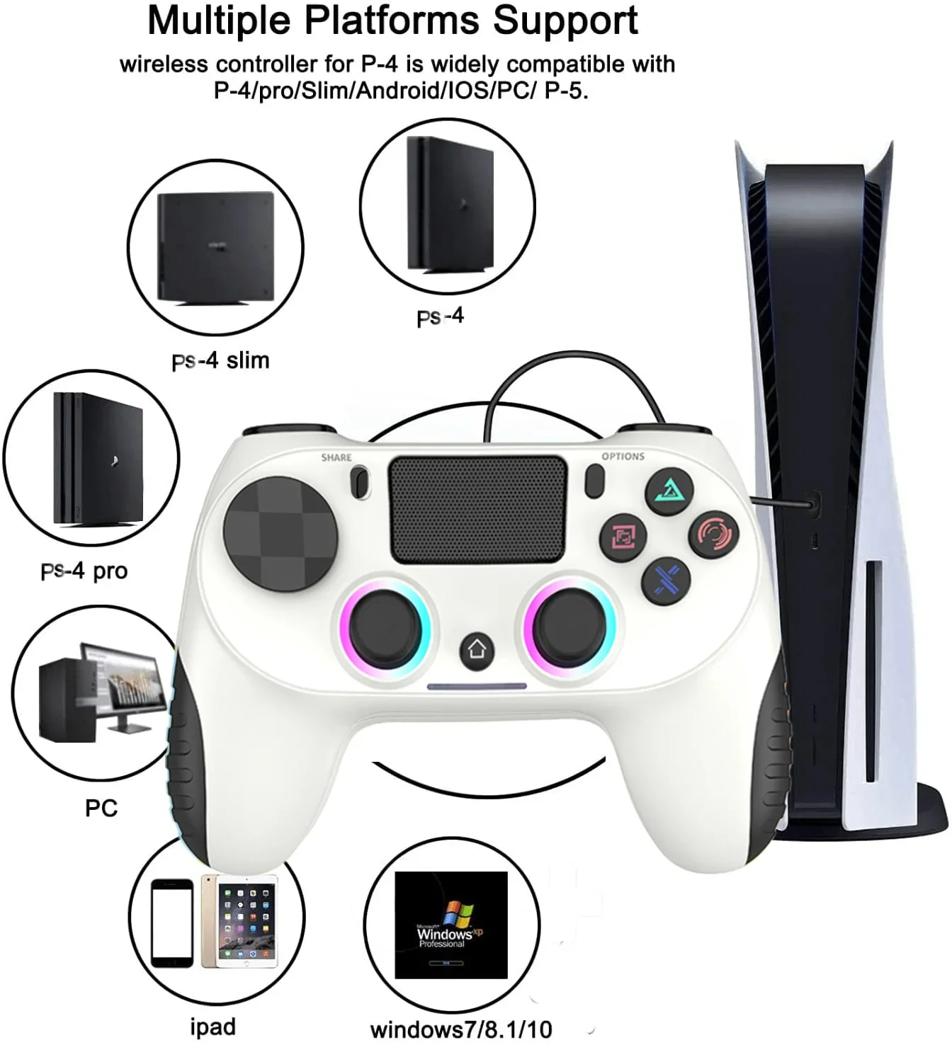 Wireless PS4 Controller - Image 9