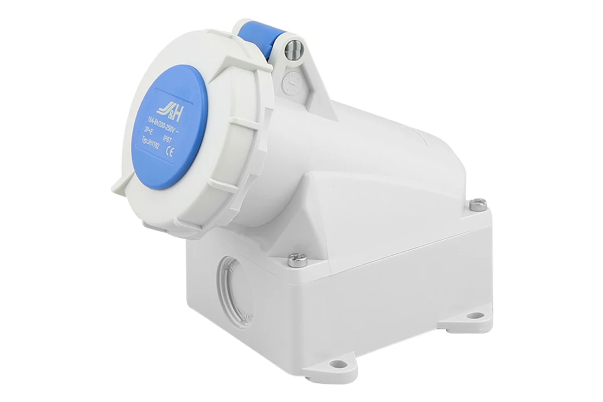 Caravan Lead Connector Female 16 Amps IP67 - Image 2