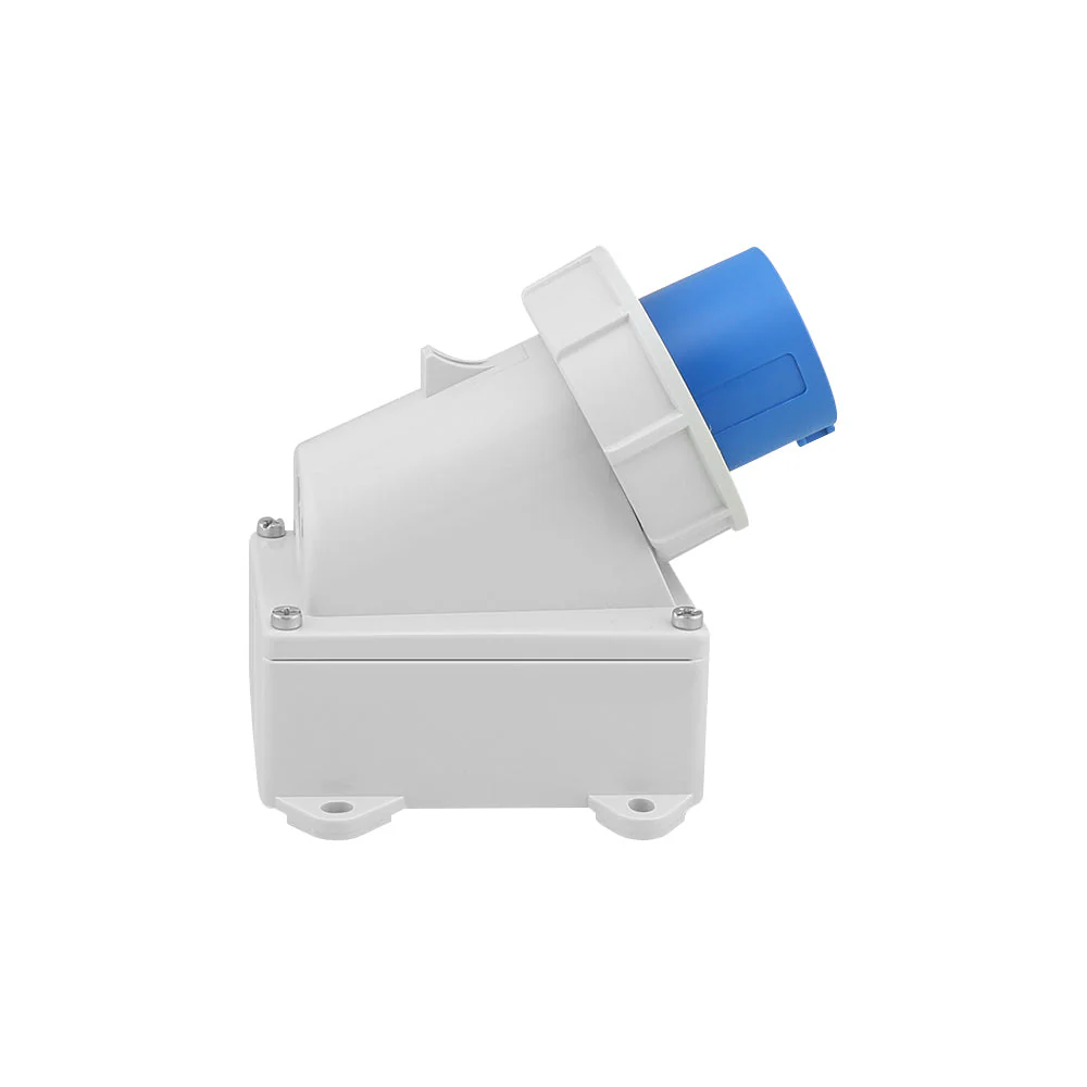 Caravan Lead Connector Male White 16A IP67 - Image 6
