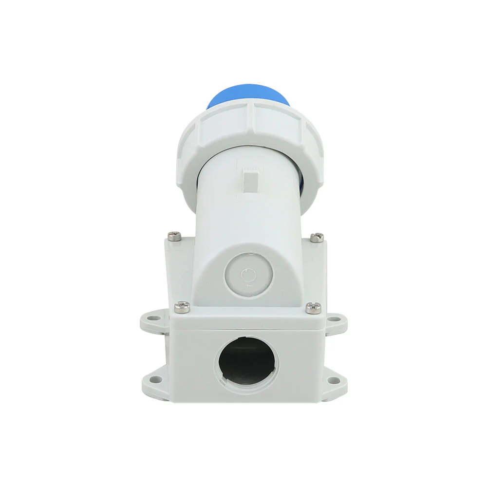 Caravan Lead Connector Male White 16A IP67 - Image 8