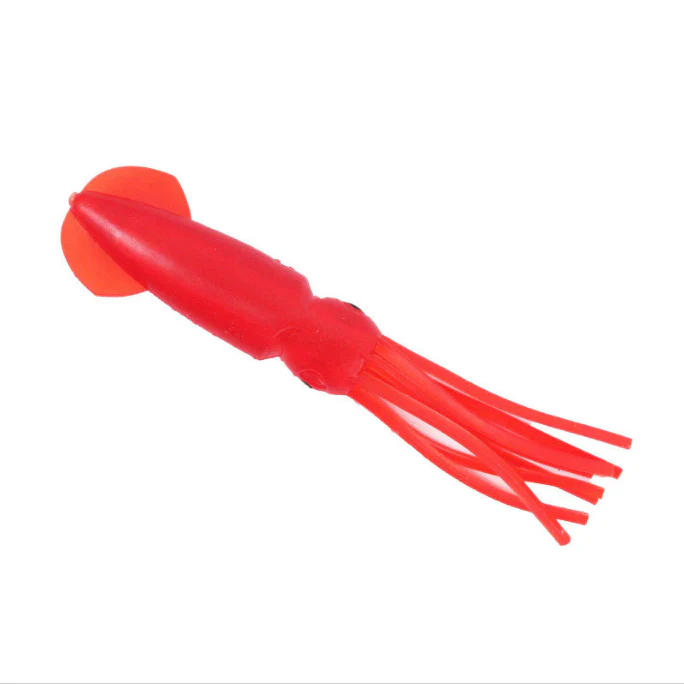 Yellow 12.5cm Lumo Coloured Fishing Octopus Skirts  (Pkt of 3) - Image 9