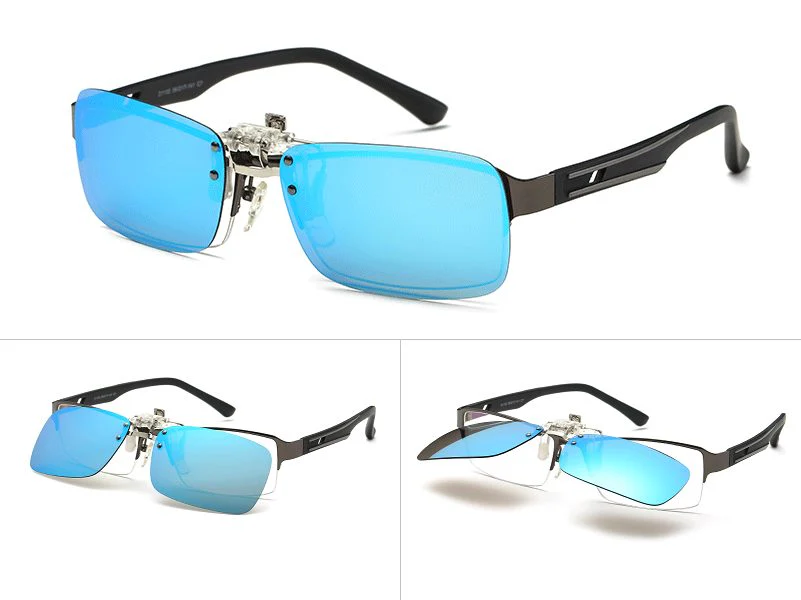 Polarized Sunglasses Clip - YELLOW - Image 3