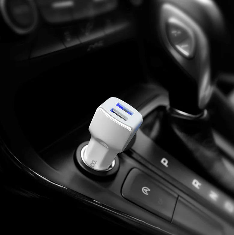Z23 Dual USB Car Charger 2.4A 12W | Fast In-Car Charging Adapter - Image 4